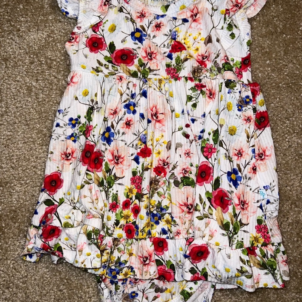 Floral Baby bodysuit